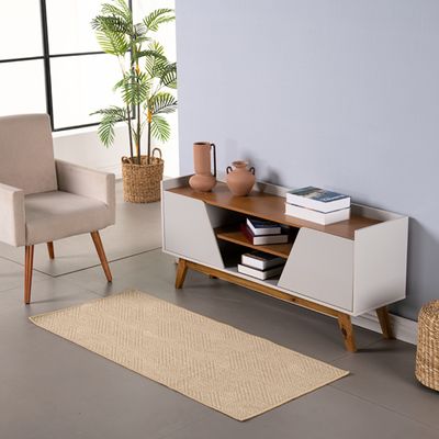 Tapete Passadeira Sisal Lancer 6,00m x 66cm PS29 Clean