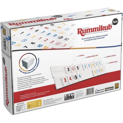 Jogo De Tabuleiro Rummikub Twist - Grow 3455