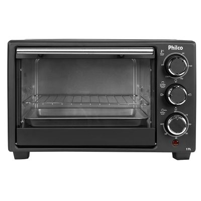 Forno Elétrico 17L Philco Preto 2 Resistências PFE17P 220V