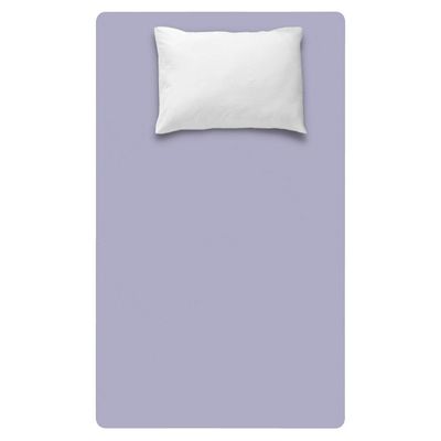 Lençol Avulso Solteiro Liso com Elástico 180 Fios  - Fiori Violeta