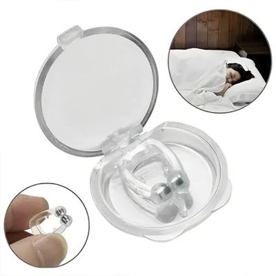Kit Anti Ronco com Máscara Ajustável e 2 Clips Nasais Magnéticos Reduz Ronco e Melhora o Sono