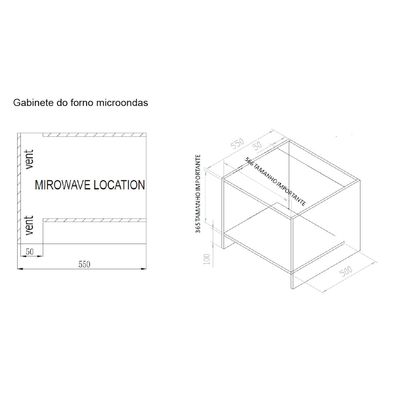 MICRO-ONDAS CUISINART 31LT 55CM (MEC60A) 4092840017