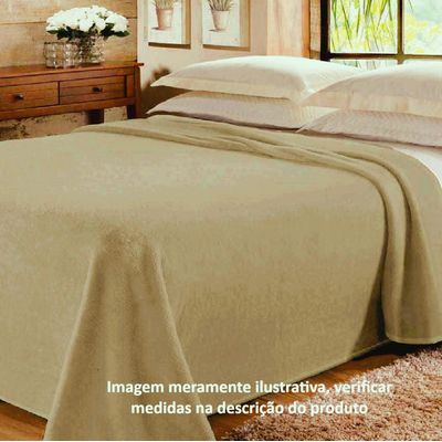 Manta Microfibra Casal 180x220cm Unicolor Jolitex Rose