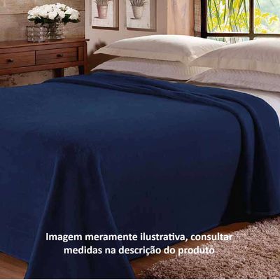 Manta Microfibra Casal 180x220cm Unicolor Jolitex Vinho
