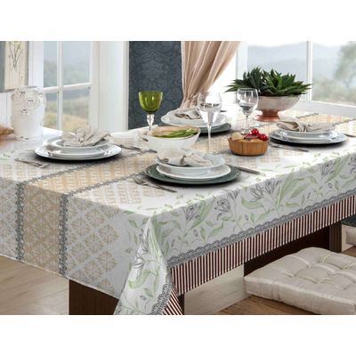 Toalha Mesa Retangular Bella Mesa 140x210cm Sortido Raner