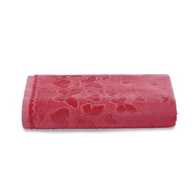 Toalha Rosto Romance 50x80cm Dohler Rose