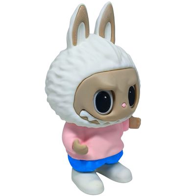 Boneco La bu Pop Decoração Macaron 3d La Bubu 18cm Colecionável Mart