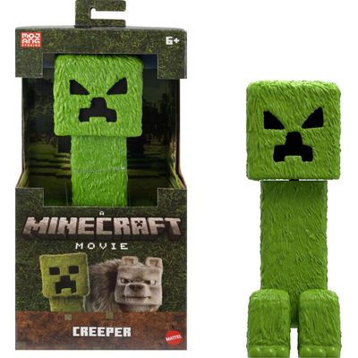 Boneco Creeper 30cm Articulado Minecraft O Filme - Mattel JFR66