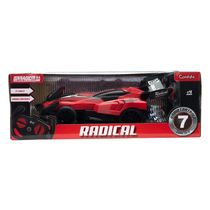 Veículo Controle Remoto 7 Funções Garagem S.A. Radical - Vermelho