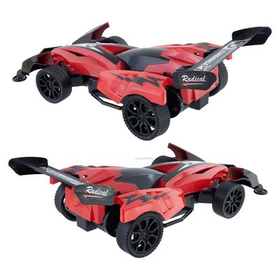 Veículo Controle Remoto 7 Funções Garagem S.A. Radical - Vermelho
