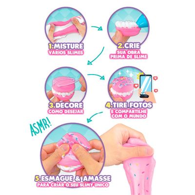 Kit Slime de Macaron Slimy Sugary Crush Pastry