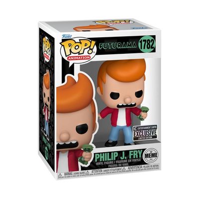 Boneco Funko Pop! Memes Futurama - Fry (Pegue meu Dinheiro)