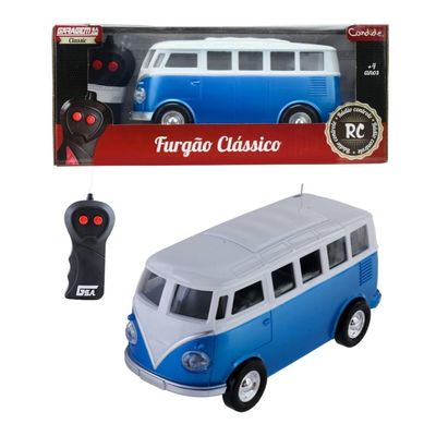 Veículo Controle Remoto Garagem S.A. Furgão - Azul