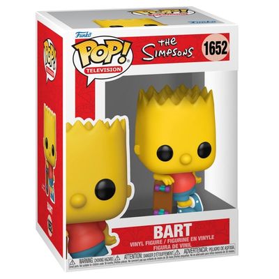Boneco Funko Pop! Os Simpsons - Bart com Skate