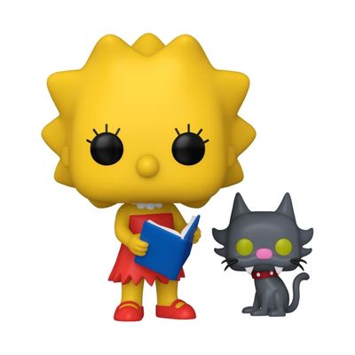 Boneco Funko Pop! & Buddy Os Simpsons - Lisa e Bola de Neve