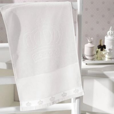 Toalha Lavabo Velour Para Bordar Baby Classic 30x45cm Dohler Azul
