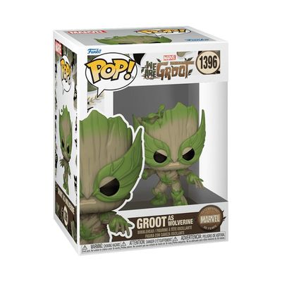 Funko Pop Marvel We Are Groot 1396 Groot As Wolverine