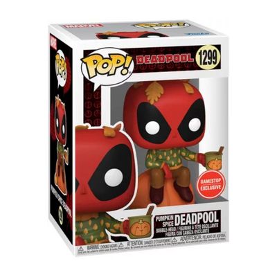Funko Pop Deadpool 1299 Pumpkin Spice Deadpool Exclusive