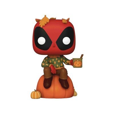 Funko Pop Deadpool 1299 Pumpkin Spice Deadpool Exclusive