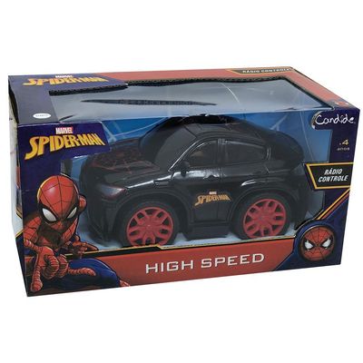 Veículo Controle Remoto Homem-Aranha High Speed - Cinza