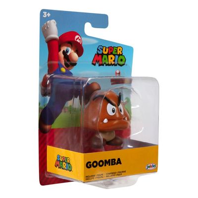 SUPER MARIO - BONECO 2.5 POLEGADAS COLECIONÁVEL (GOOMBA)