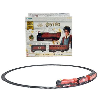 Ferrovia Mágica Harry Potter Expresso Hogwarts - 13 Peças