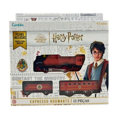 Ferrovia Mágica Harry Potter Expresso Hogwarts - 13 Peças