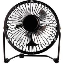 Mini Ventilador Usb Potente Silencioso Portatil Notebook Computador Preto