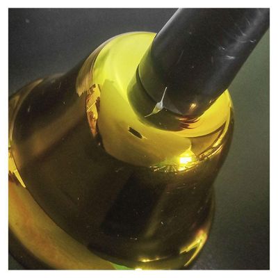 Sino De Natal Papai Noel Dourado
