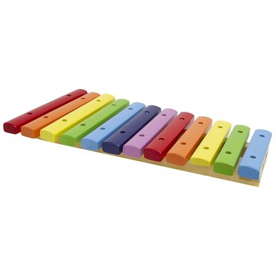 Xilofone Infantil de Madeira 12 notas com Baquetas New York