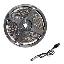 Fita Led Rgb Controle Via App Celular 5 Metros 5v Usb Para Tv Pc Carro Quarto Decoração