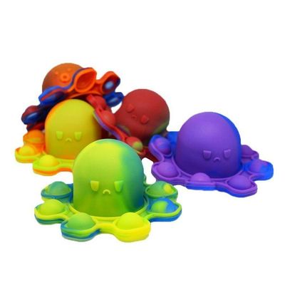 Chaveiro Polvo Reversível Fidget Antistress Sensorial