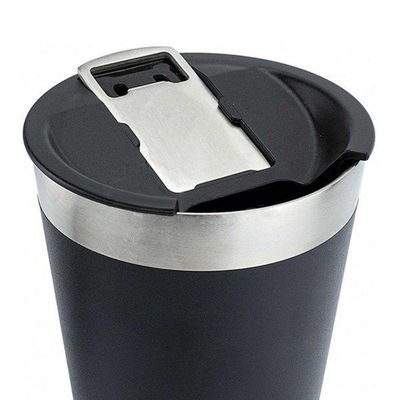 Copo Térmico Abridor 473ml Preto