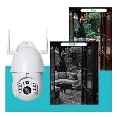 Câmera Speed Dome Ip Wi-Fi Giratória Externo Alta Definição