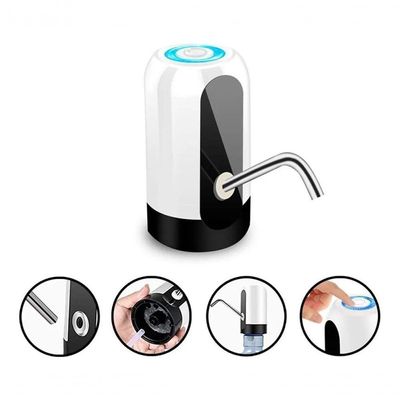 Bebedouro Bomba Elétrica Para Galão De água Recarregável Usb