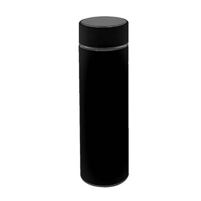 Garrafa Térmica Inteligente De Inox 500ml Led Preto