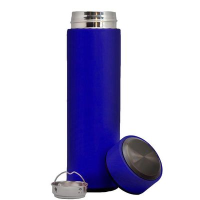 Garrafa Térmica Inteligente De Inox 500ml C/sensor Azul