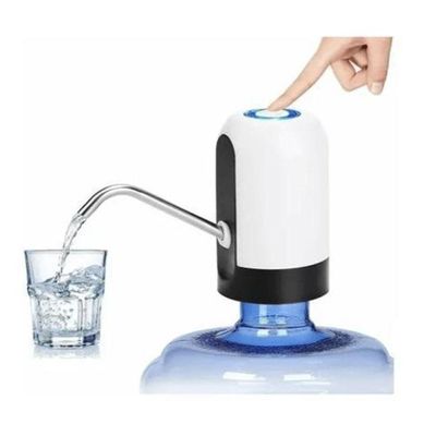 Bebedouro Bomba Eletrica Recarregavel Para Garrafao Galao Agua