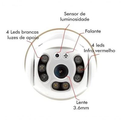 Câmera Speed Dome Ip Wifi Externa Ptz Ultra Hd 5 Mp