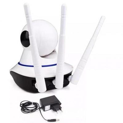 Camera Segurança Ip Wifi Robozinho Com Audio Hd 1.3Mp