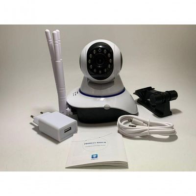Camera Robo 3 Antenas Ip Wifi 360º App V380 Pro