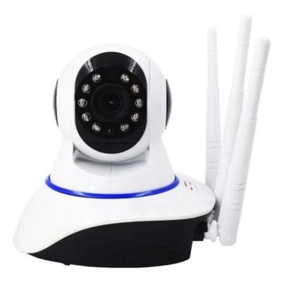 Camera Robo 3 Antenas Ip Wifi 360º App V380 Pro
