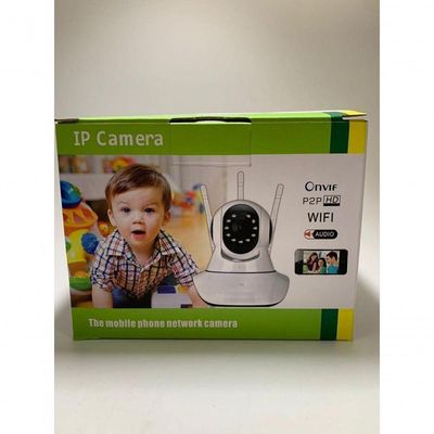 Camera Robo 3 Antenas Ip Wifi 360º App V380 Pro