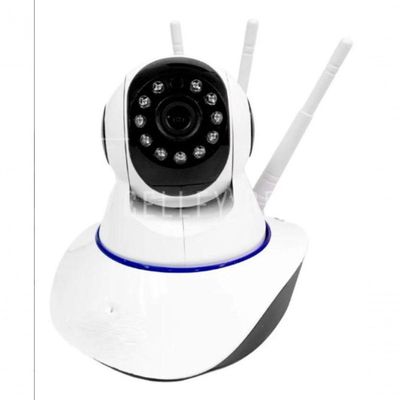 Camera Robo 3 Antenas Ip Wifi 360º App V380 Pro