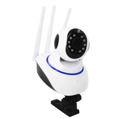 Camera Robo 3 Antenas Ip Wifi 360º App V380 Pro