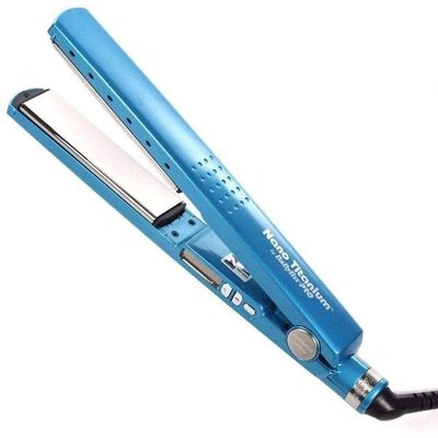Prancha Alisadora Babylisspro Nano Titanium Azul 220v