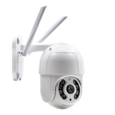 Câmera Ip Speed Dome Full Hd Wifi 2 Antenas Pro + Fonte