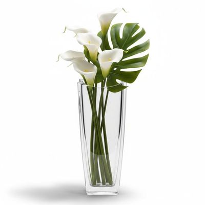 Vaso em cristal L'Hermitage Noble 29,7cm: Brilho e elegância clássica para sua decoração