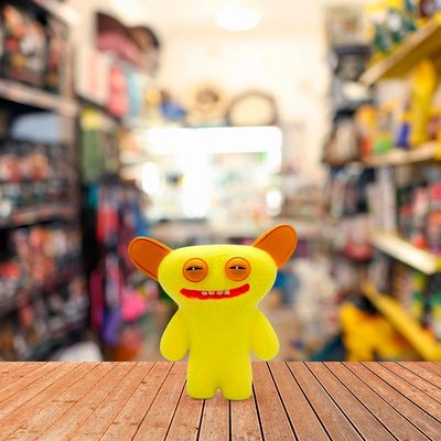 Mini Boneco Colecionável Fuggler 6cm - Grin Grin Amarelo