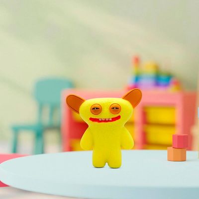 Mini Boneco Colecionável Fuggler 6cm - Grin Grin Amarelo